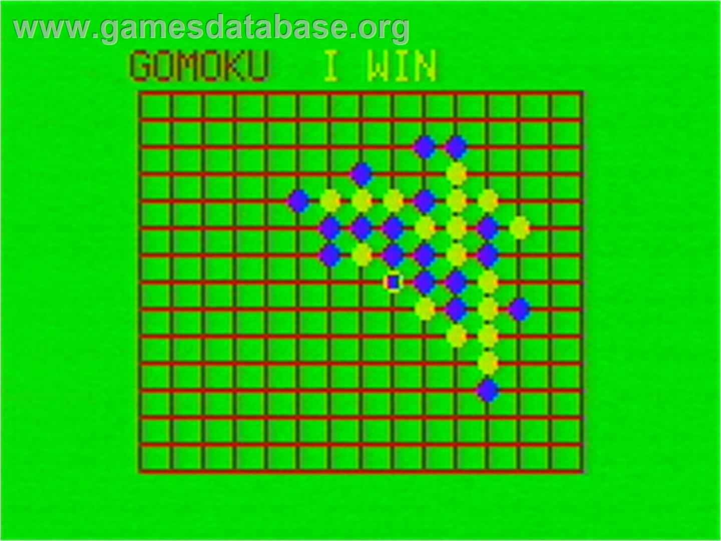 Gomoku-renju - Tandy TRS-80 - Artwork - In Game