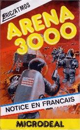 Box cover for Arena 3000 on the Tangerine Oric.