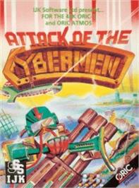 Box cover for Attack Of The Cybermen on the Tangerine Oric.