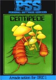 Box cover for Centipede on the Tangerine Oric.