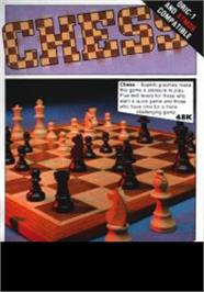 Box cover for Chess 2 on the Tangerine Oric.