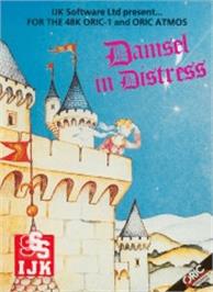 Box cover for Damsel In Distress on the Tangerine Oric.