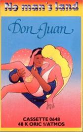Box cover for Don Juan on the Tangerine Oric.