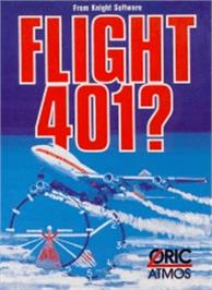 Box cover for Flight 401 on the Tangerine Oric.