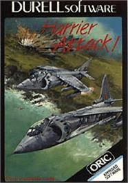 Box cover for Harrier Attack on the Tangerine Oric.