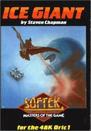 Box cover for Ice Giant on the Tangerine Oric.