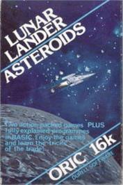 Box cover for Lunar Lander on the Tangerine Oric.