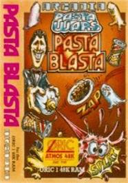 Box cover for Pasta Blasta on the Tangerine Oric.