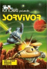 Box cover for Sorvivor on the Tangerine Oric.
