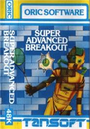 Box cover for Super Advanced Break-out on the Tangerine Oric.