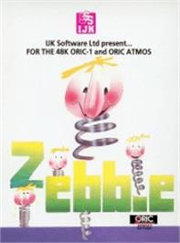 Box cover for Zebbie on the Tangerine Oric.