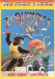 Box cover for Zoolympics on the Tangerine Oric.