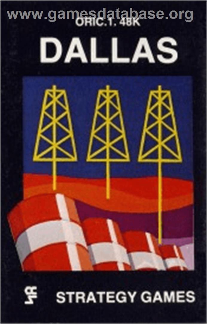 Dallas - Tangerine Oric - Artwork - Box
