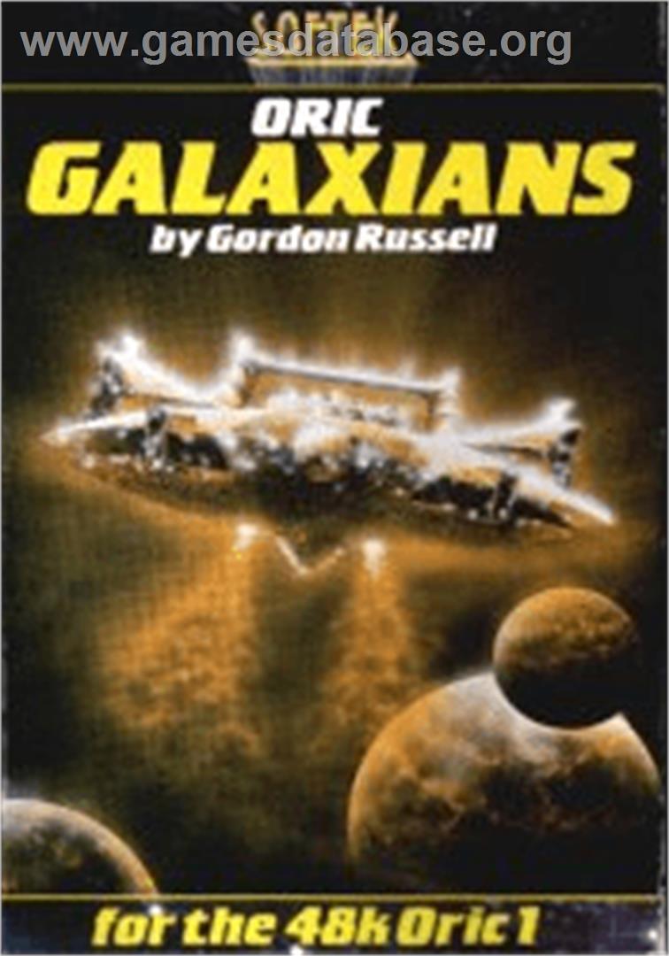 Galaxians - Tangerine Oric - Artwork - Box