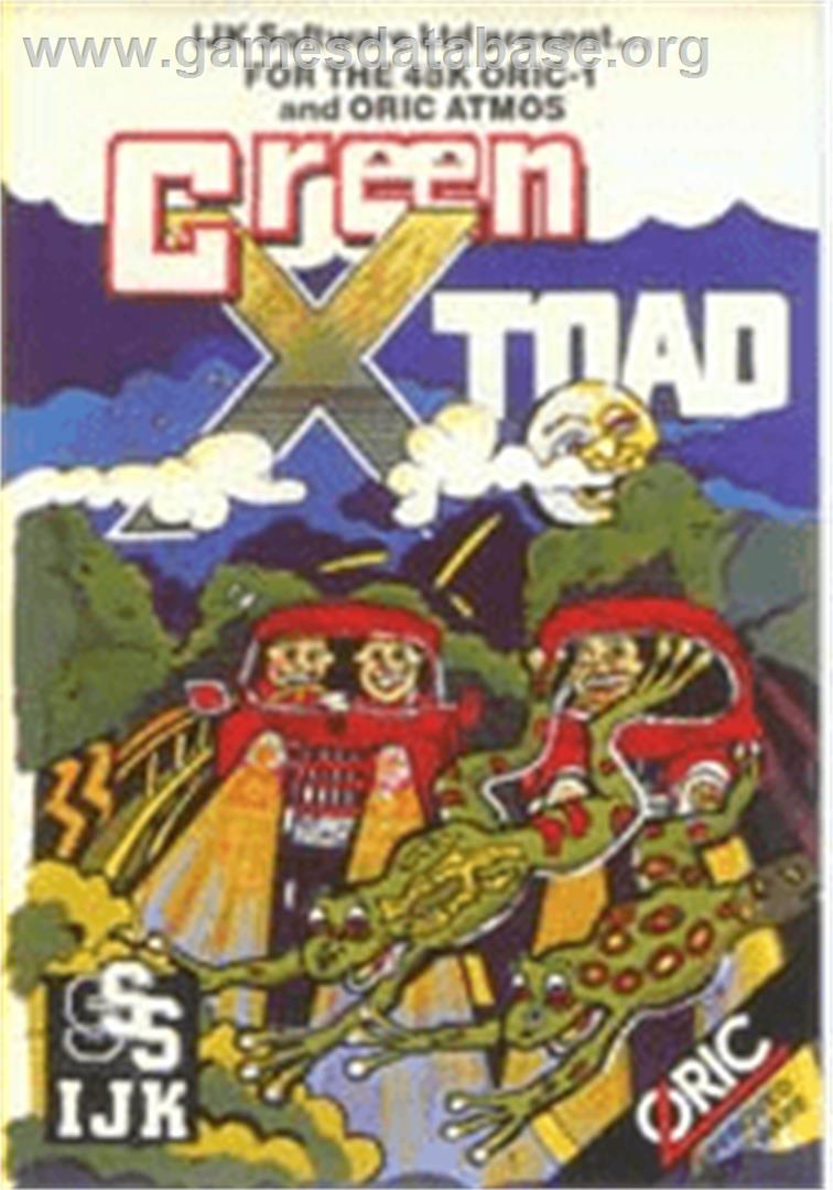 Green Cross Toad - Tangerine Oric - Artwork - Box