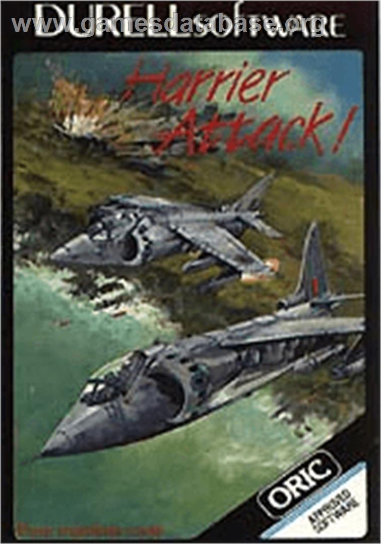 Harrier Attack - Tangerine Oric - Artwork - Box