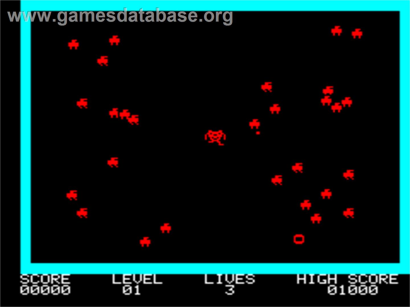 Attack Of The Cybermen - Tangerine Oric - Artwork - In Game
