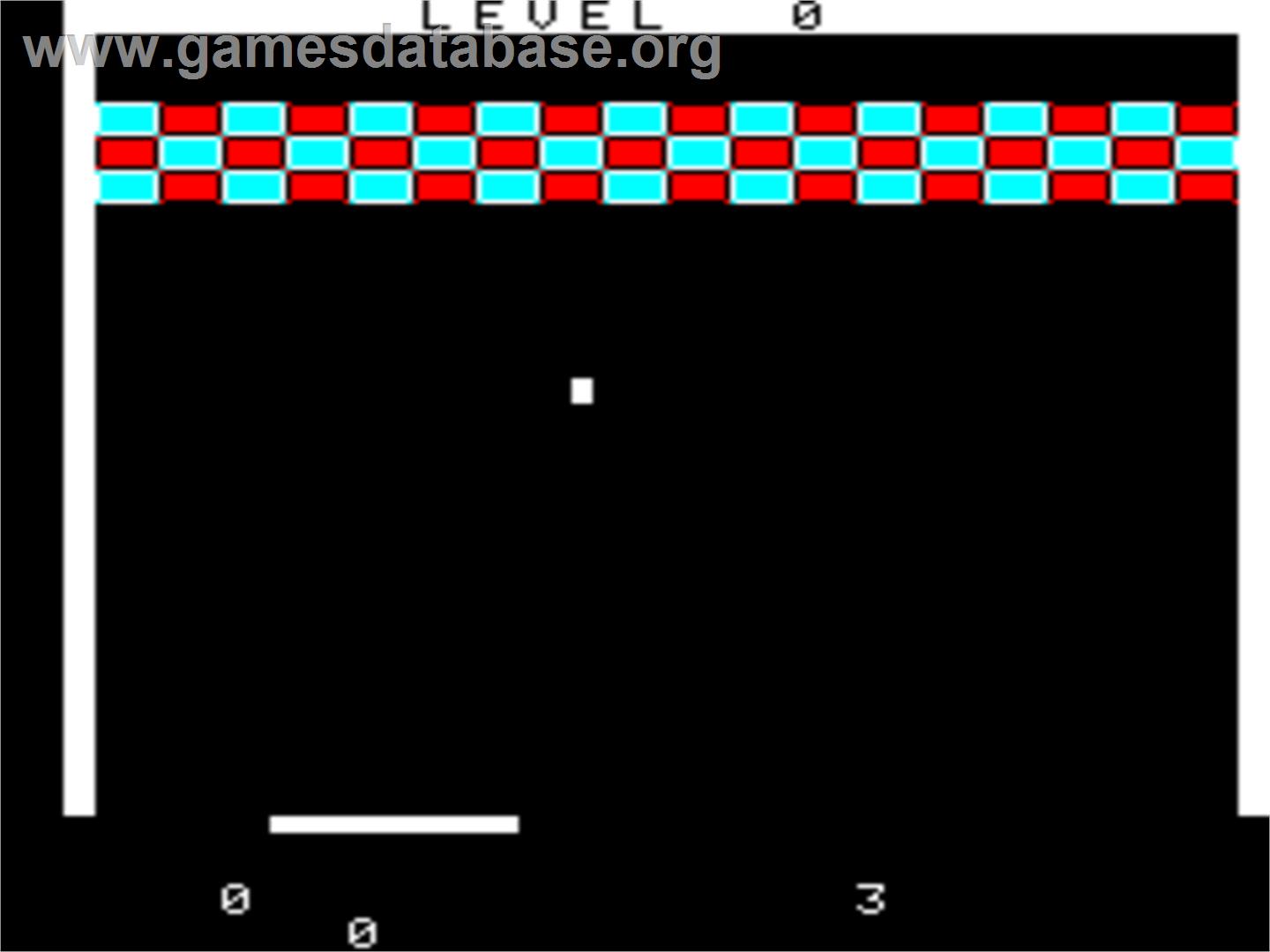 Breakout - Tangerine Oric - Artwork - In Game