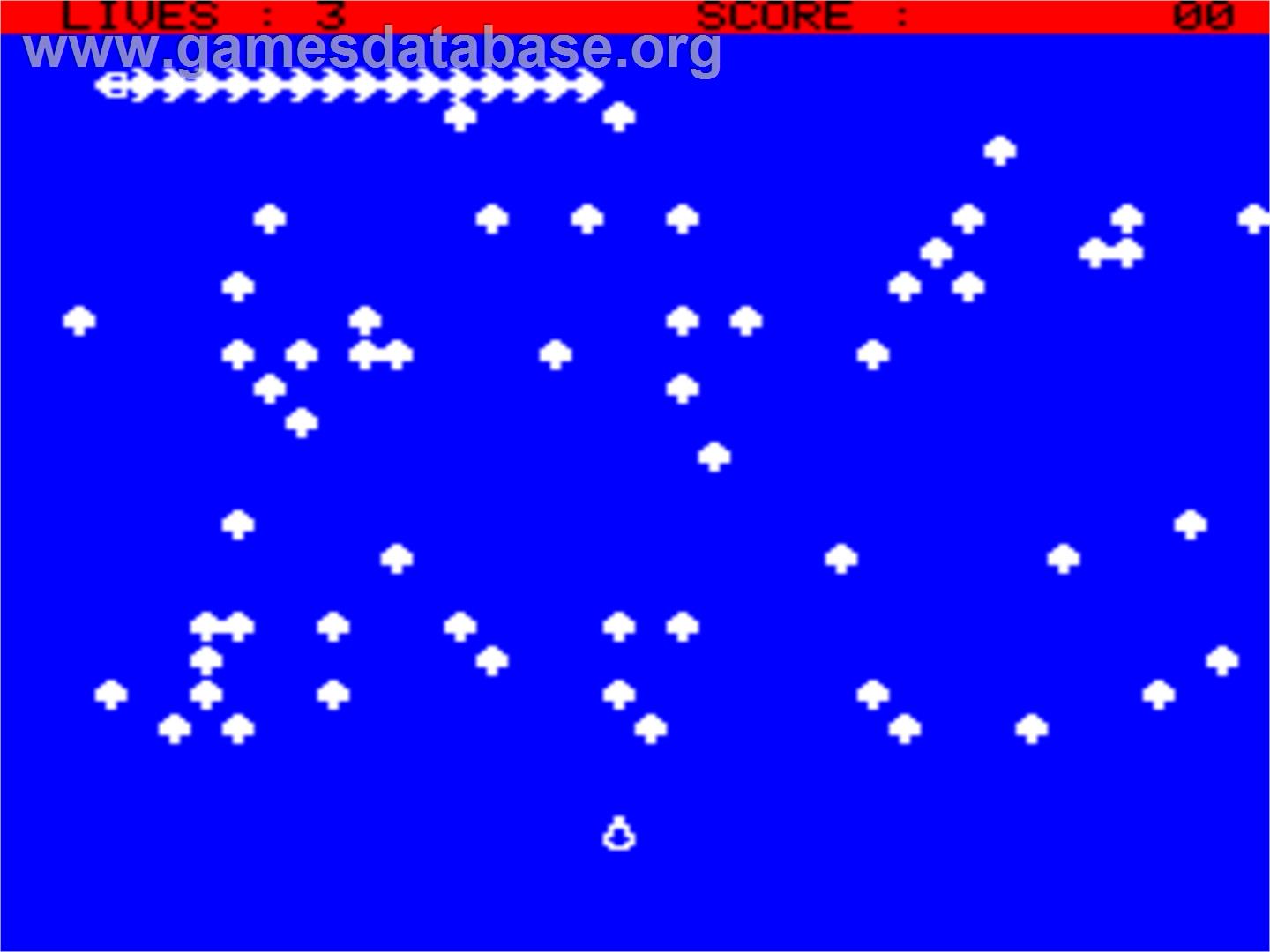 Centipede - Tangerine Oric - Artwork - In Game