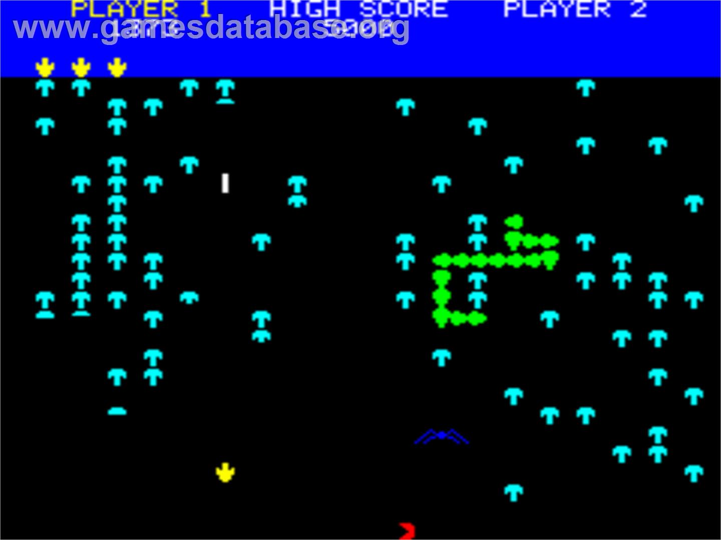 Mushroom Mania - Tangerine Oric - Artwork - In Game