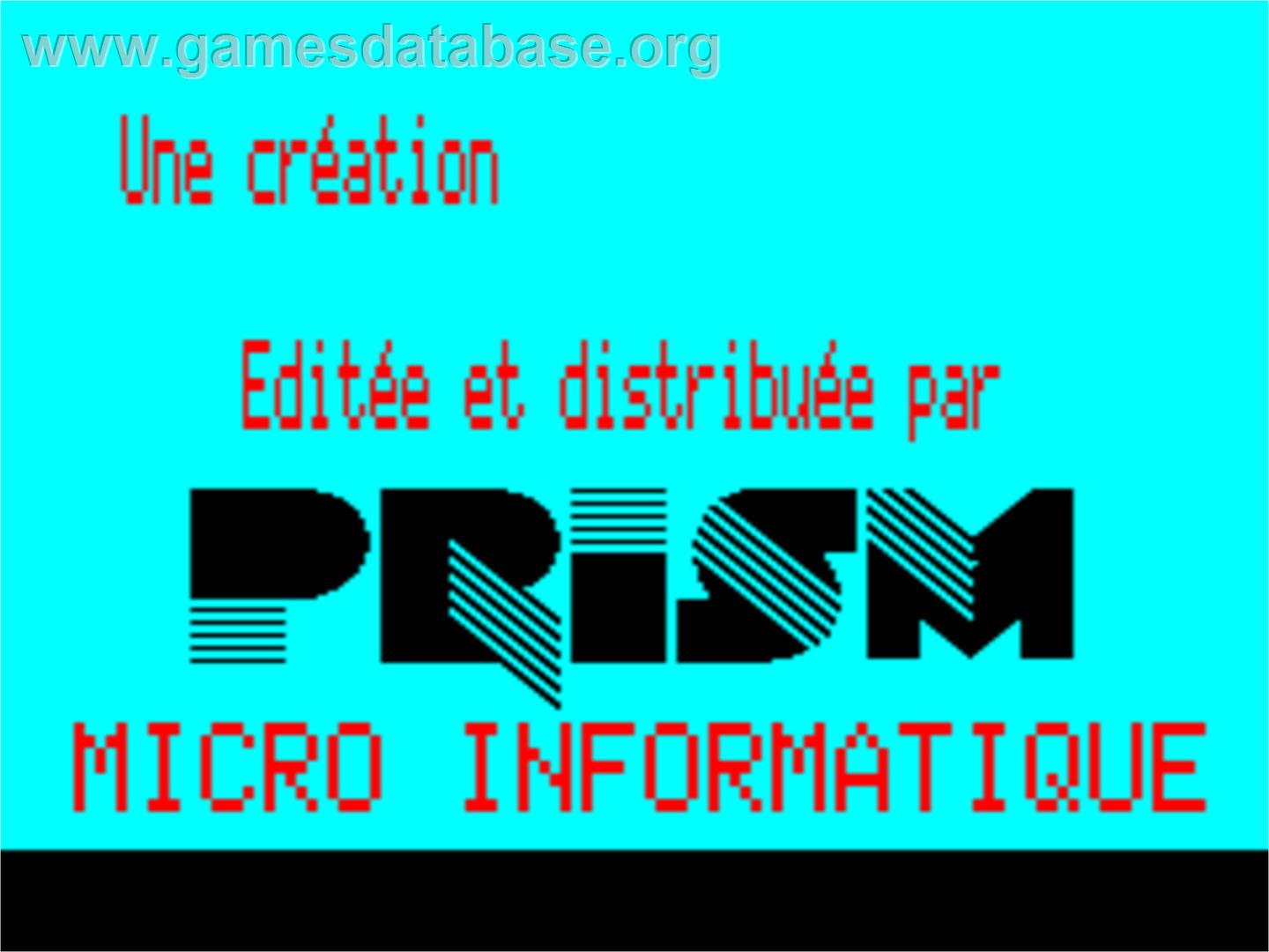Cock 'in - Tangerine Oric - Artwork - Title Screen