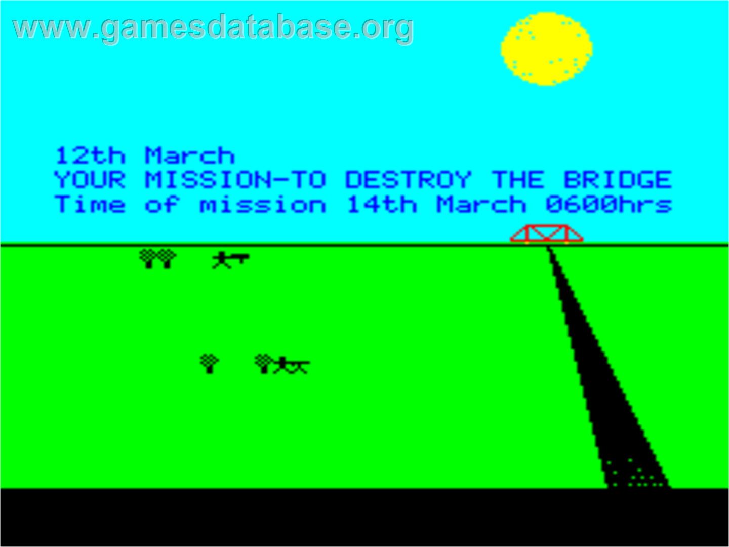 Paras - Tangerine Oric - Artwork - Title Screen