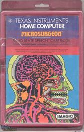 Box cover for Microsurgeon on the Texas Instruments TI 99/4A.