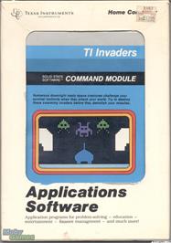 Box cover for TI Invaders on the Texas Instruments TI 99/4A.
