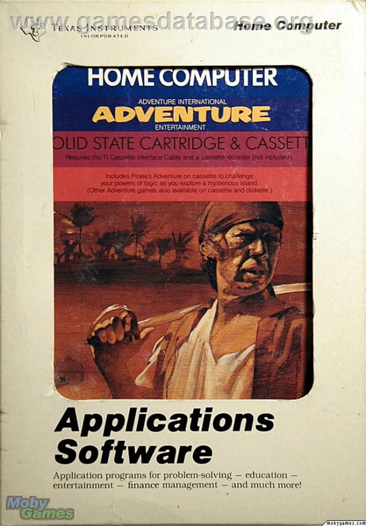 Pirate Adventure - Texas Instruments TI 99/4A - Artwork - Box