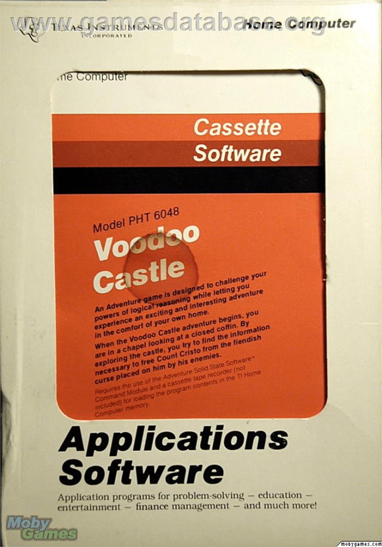 Voodoo Castle - Texas Instruments TI 99/4A - Artwork - Box