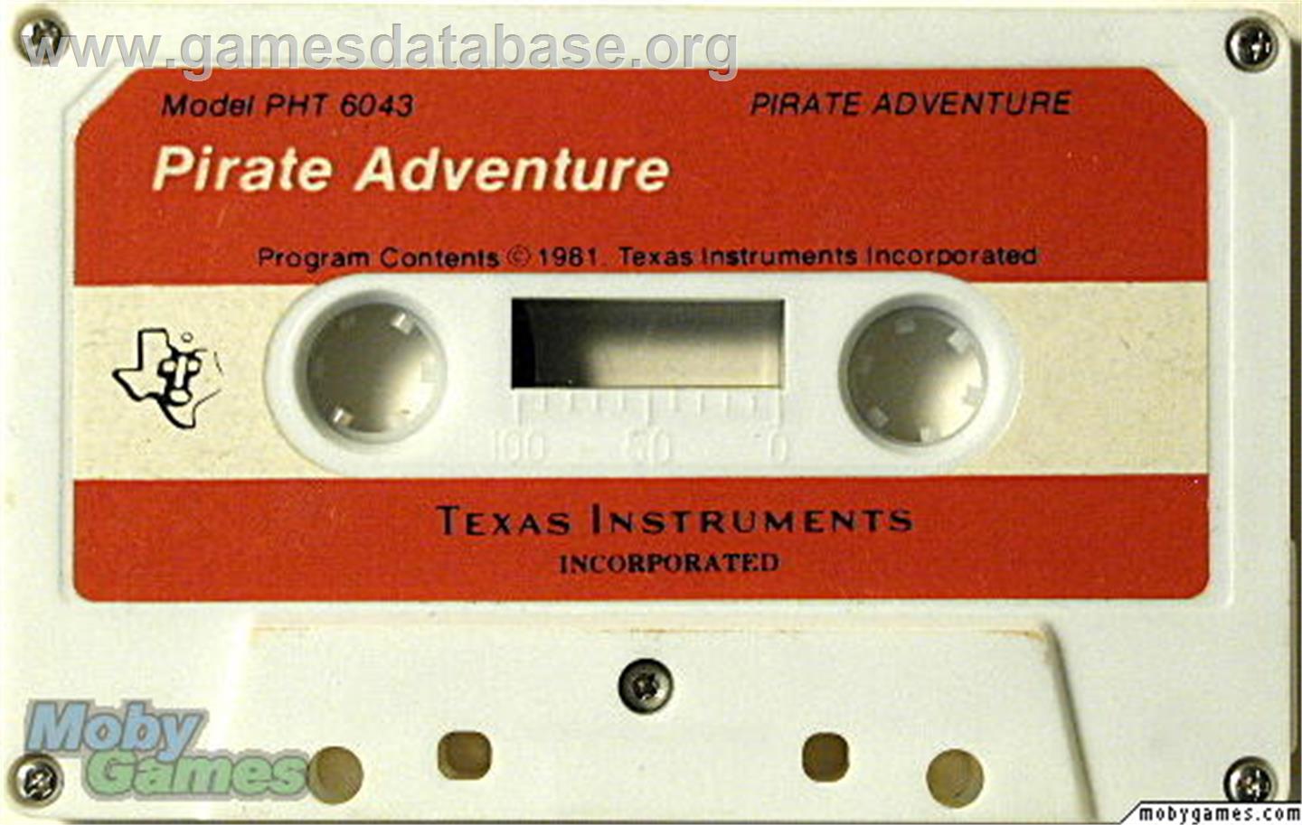 Pirate Adventure - Texas Instruments TI 99/4A - Artwork - Cartridge