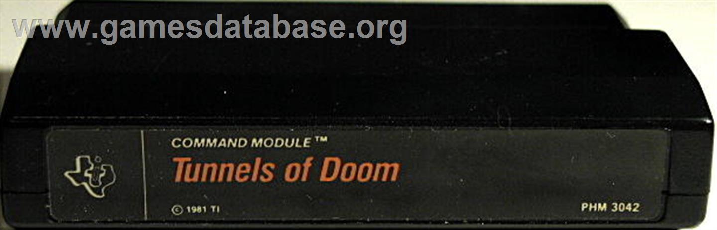 Tunnels of Doom - Texas Instruments TI 99/4A - Artwork - Cartridge
