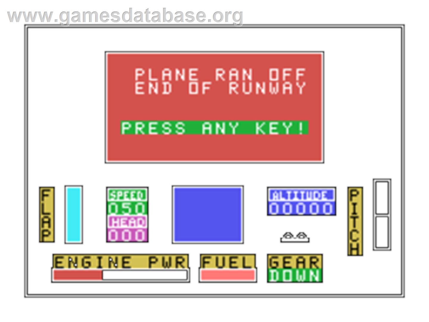 4a Flyer - Texas Instruments TI 99/4A - Artwork - In Game