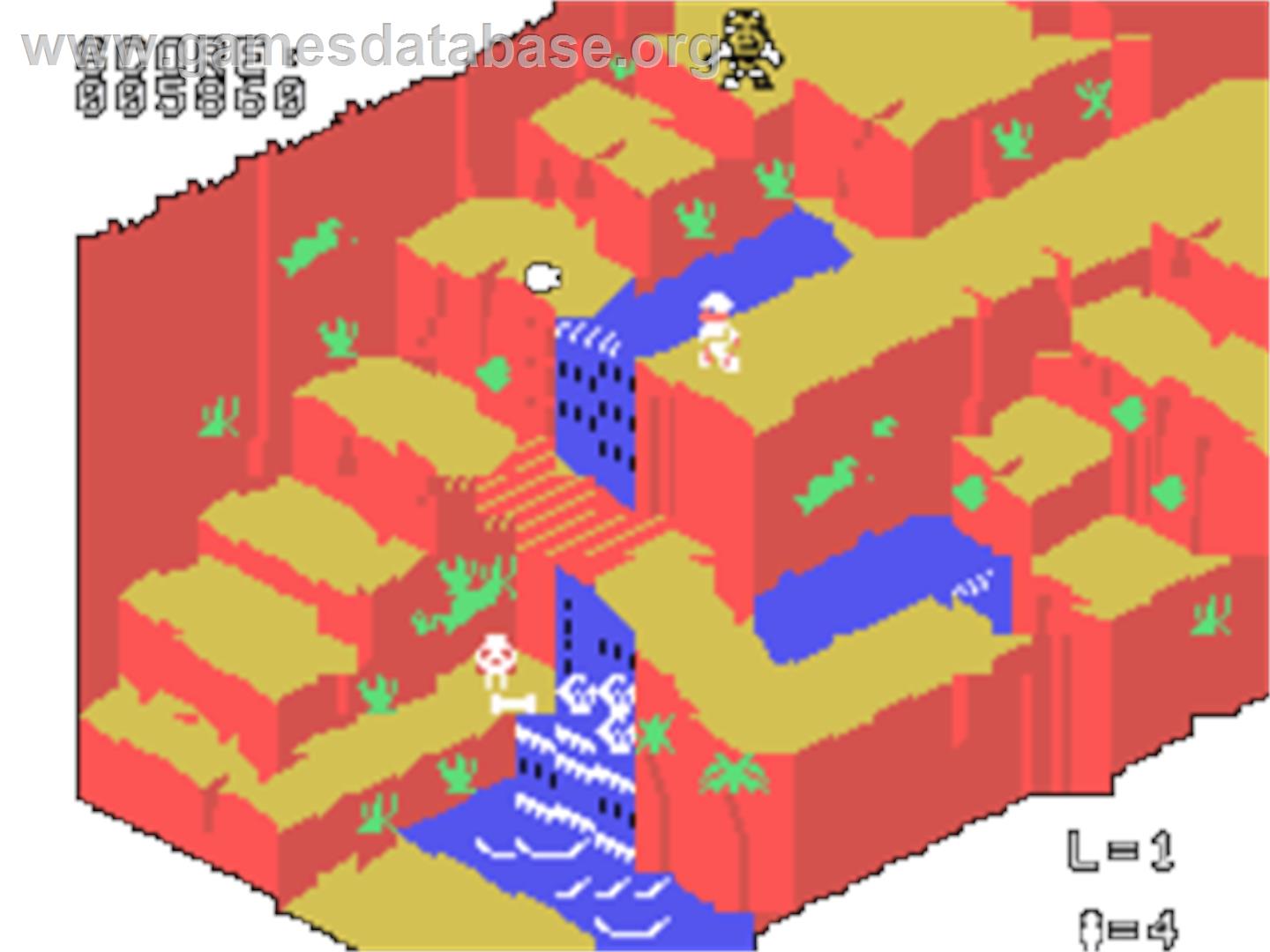 Congo Bongo - Texas Instruments TI 99/4A - Artwork - In Game