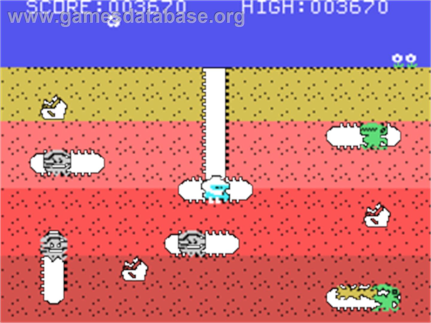 Dig Dug - Texas Instruments TI 99/4A - Artwork - In Game