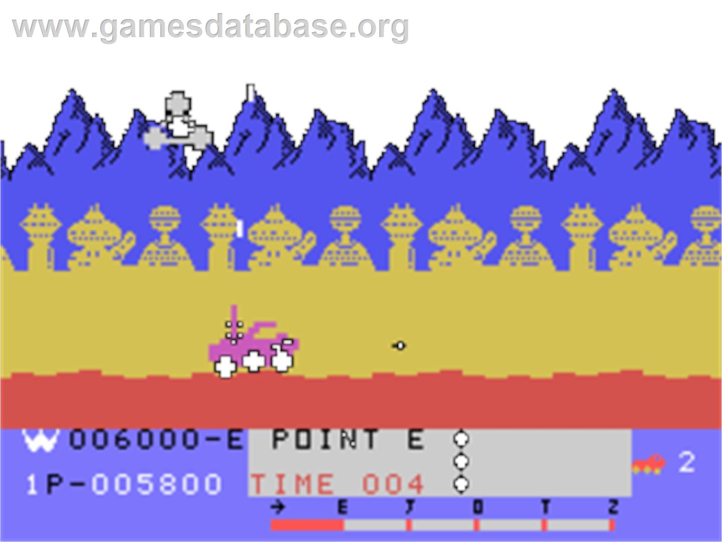 Moon Patrol - Texas Instruments TI 99/4A - Artwork - In Game