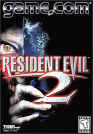Box cover for Resident Evil 2 on the Tiger Game.com.