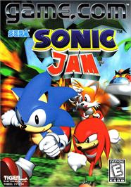Box cover for Sonic Jam on the Tiger Game.com.