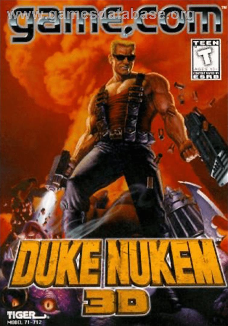 Duke Nukem 3D - Tiger Game.com - Artwork - Box