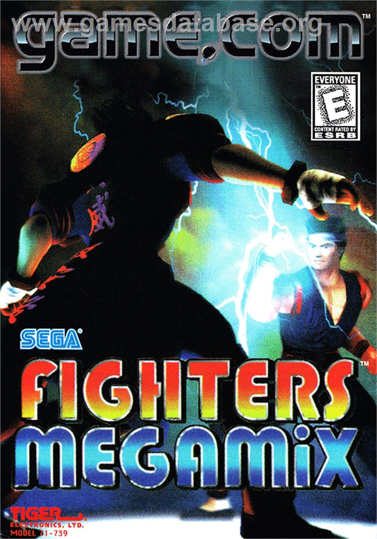Fighters Megamix - Tiger Game.com - Artwork - Box