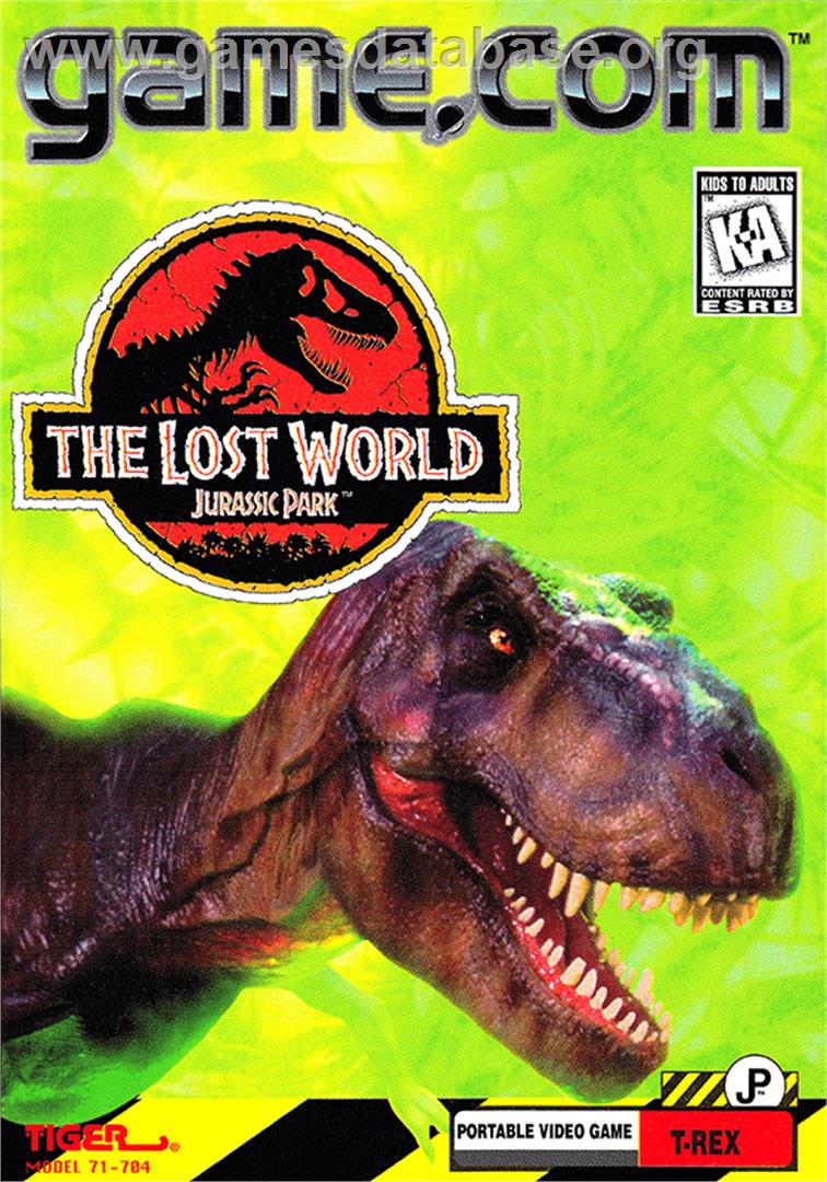 Jurassic Park - The Lost World - Tiger Game.com - Artwork - Box