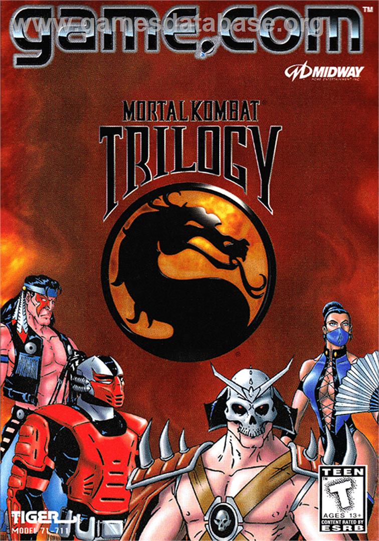 Mortal Kombat Trilogy - Tiger Game.com - Artwork - Box