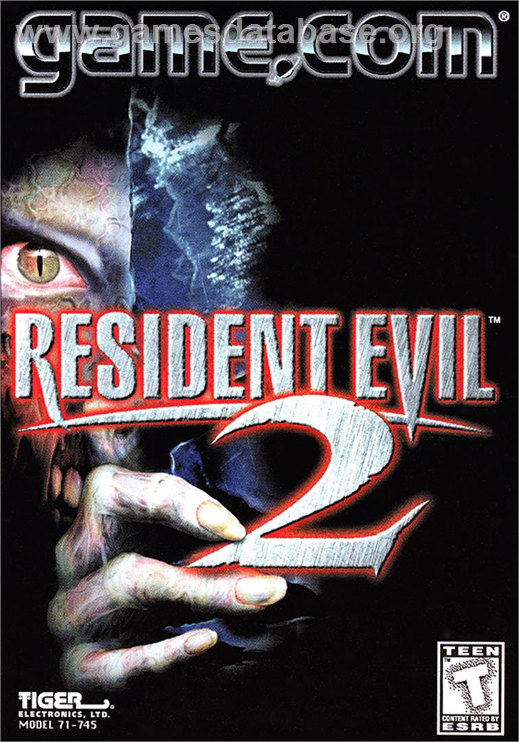 Resident Evil 2 - Tiger Game.com - Artwork - Box