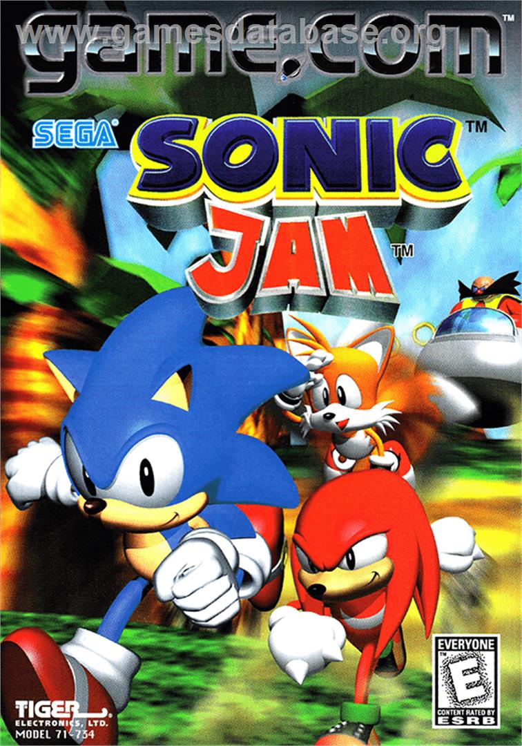 Sonic Jam - Tiger Game.com - Artwork - Box