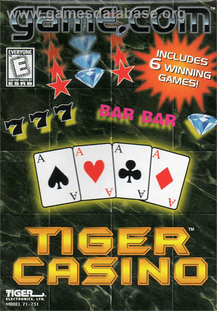 Tiger Casino - Tiger Game.com - Artwork - Box