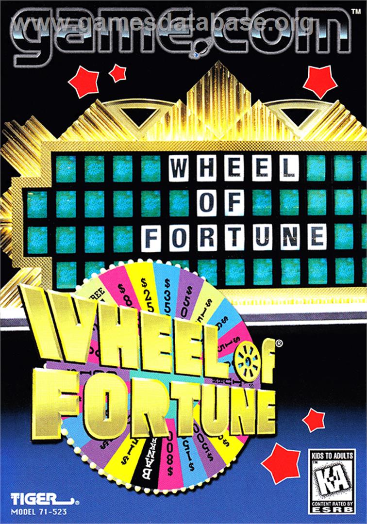 Wheel of Fortune - Tiger Game.com - Artwork - Box