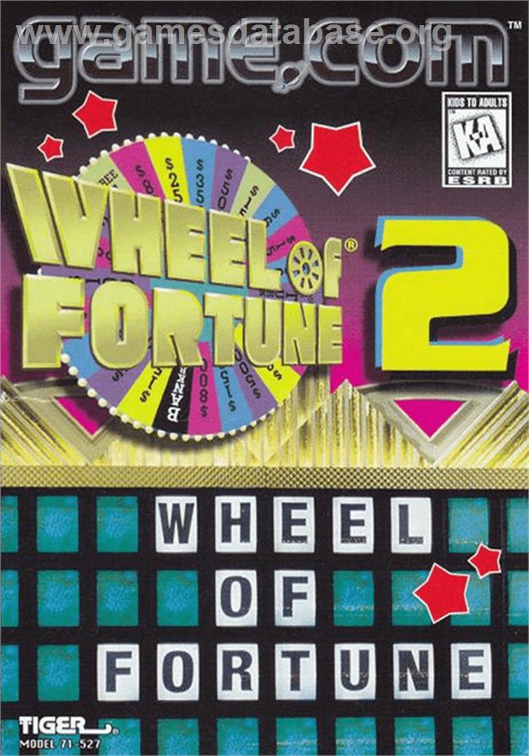Wheel of Fortune 2 - Tiger Game.com - Artwork - Box