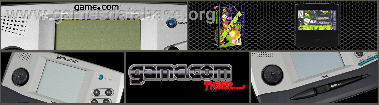 Centipede - Tiger Game.com - Artwork - Marquee