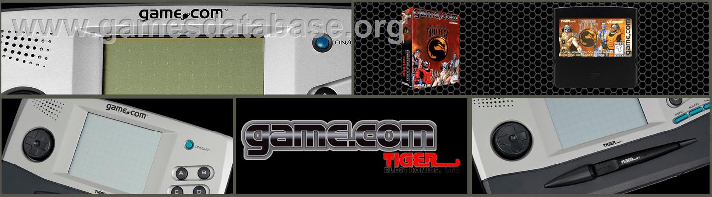 Mortal Kombat Trilogy - Tiger Game.com - Artwork - Marquee