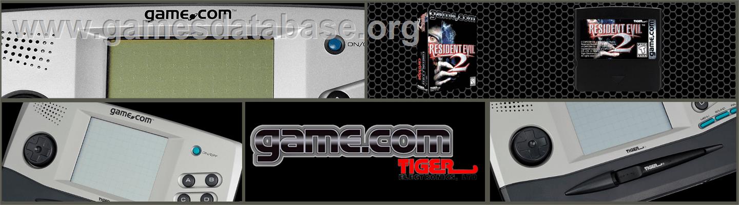 Resident Evil 2 - Tiger Game.com - Artwork - Marquee
